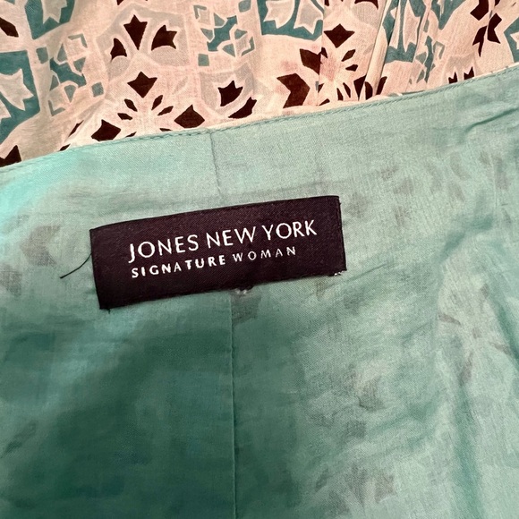 Jones New York Te Midi A-Line Skirt - Picture 3 of 4